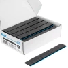 Ciężarki klejone do felg aluminiowych czarne Edgy Slim Black - 60g (5g+10g / szeroka taśma) - 50 szt. - Stix