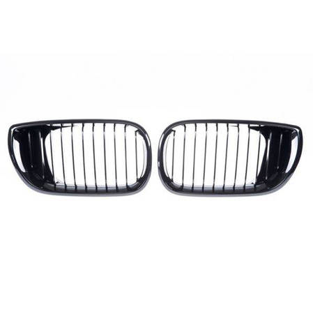 GRILL NERKI BMW E46 01-05 LCI S/T GLOSSY BLACK