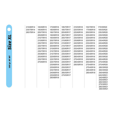 Łańcuchy śniegowe tekstylne Isse Easy Sock rozmiar XL EN16662-1-2020 ONORM 5121- 2021 2 szt.