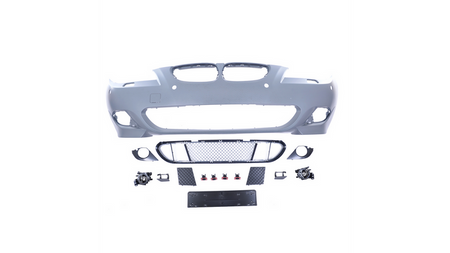 Przedni zderzak sport PDC SRA Lampy przeciwmgielne BMW 5 E60 E61 przed liftem 2003-2007