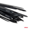 Taśmy opaski zaciskowe kablowe czarne 3,6x150mm - 100 szt. AMIO-02153