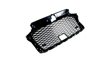 Grill sportowy Gloss Black AUDI A3 Facelift 2016-2020