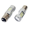 Żarówki LED CANBUS 3030 24SMD 1157 BAY15D P21/5W White 12V 24V AMIO-01438