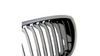 Grill sportowy pojedyncze żeberka Gloss Black BMW 3 E46 Facelift 2003-2006
