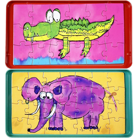 Gra magnetyczna The Purple Cow - Puzzle