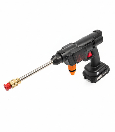 MYJKA CIŚNIENIOWA AKUMULATOROWA 40 BAR PISTOLET NATRYSKOWY BEZPRZEWODOWY OGRODOWY DO MYCIA OKIEN KOSTKI AUTA