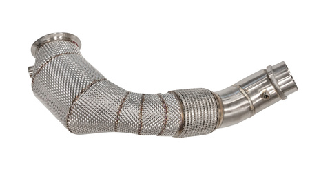 Downpipe BMW  M850I/XI G14 G15 G16/M550i G30 / M650i / M750i G11 G12 with OPF  N63 + Heat Shield