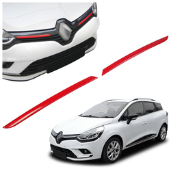 Listwy atrapy przedniej Renault Clio 5D PRE-FL 2012-2016