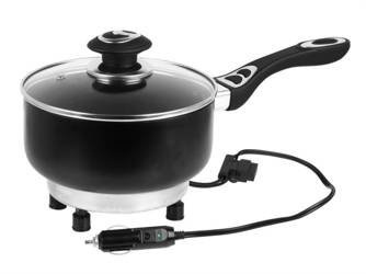 Rondel elektryczny 180 mm, 12V 150W z pokrywką