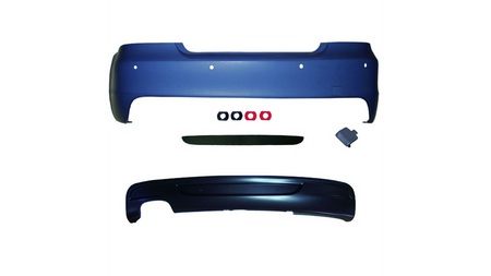 Tylny zderzak sport PDC zestaw z dyfuzorem BMW 1 E82 E88 2007-2013
