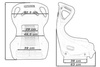 Fotel sportowy GARDIS III Welur Bride Black Grey