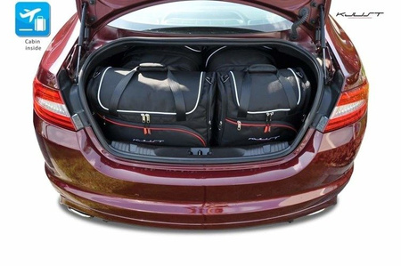 JAGUAR XF LIMOUSINE 2007-2015 TORBY DO BAGAŻNIKA 4 SZT