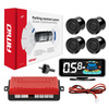 Czujniki parkowania cofania czarne LED 3D AMIO-03185