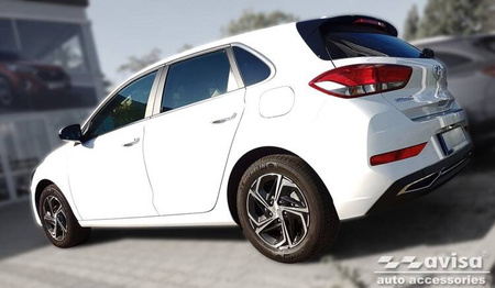 Nakładka na zderzak tylny do Hyundai i30 III (Stal)