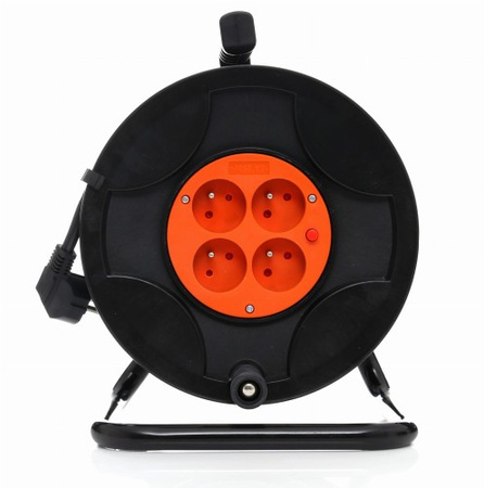 PRZEDŁUŻACZ OGRODOWY BĘBNOWY 50M KD4018