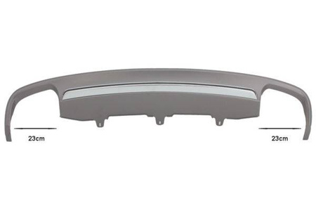 DYFUZOR TYLNY AUDI A6 4G 10-14 S6 DESIGN