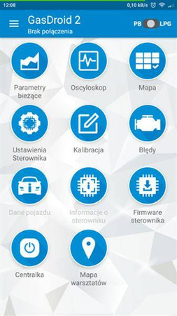 Tester diagnostyczny skaner LPG Bluetooth BASIC