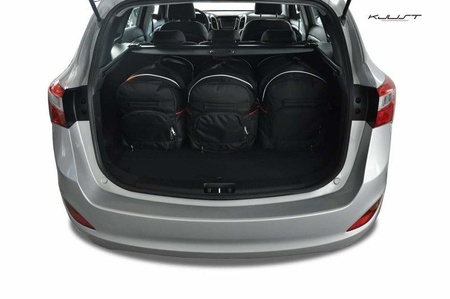 HYUNDAI i30 WAGON 2012-2017 TORBY DO BAGAŻNIKA 5 SZT