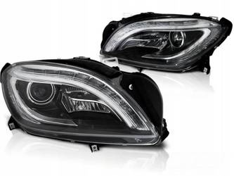 REFLEKTORY LAMPY LED BLACK do MERCEDES W166 11-15