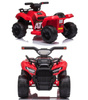 QUAD NA AKUMULATOR MOTOR TERENOWY LED MP3 USB KLAKSON