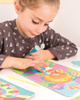 Zestaw artystyczny z brokatem Apli Kids