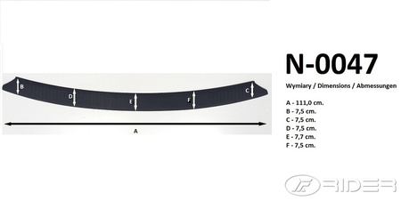 Hyundai i30 nakładka na zderzak