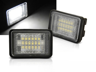 Lampki rejestracji Mercedes GLK X204 08-12
