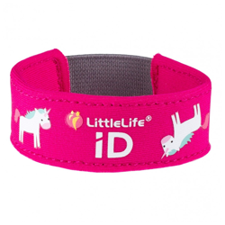 Neoprenowa opaska informacyjna ID LittleLife Jednorożec