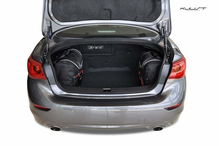 INFINITI Q50 HYBRID 2013-2017 TORBY DO BAGAŻNIKA 4 SZT