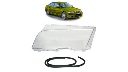 Klosz Lampy With Rubber Lewy BMW 3 E46 przed liftem 1998-2001