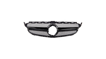 Grill sportowy Black A-Type MERCEDES C-Class W205 S205 A205 C205 Facelift 2018-2021