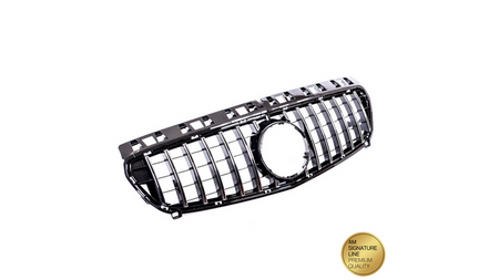 Grill sportowy GT Chrome & Black MERCEDES A-Class W176 przed liftem 2012-2015
