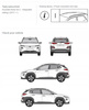Bagażnik dachowy belki CRUZ fuse Hyundai Kona I 5d