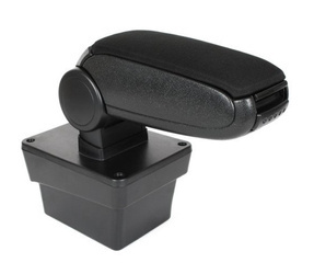 Podłokietnik SKODA OCTAVIA MK3 13 - 20 czarna skóra