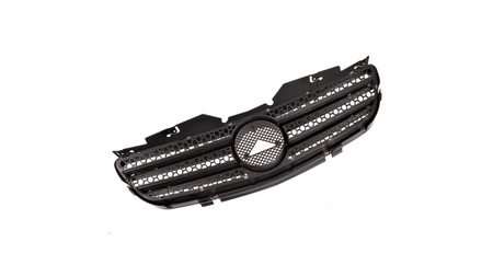 Grill sportowy Gloss Black MERCEDES SL R230 przed liftem 2001-2006