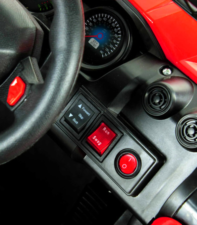 JEEP BUGGY NA AKUMULATOR AUTO TERENOWE SOLIDNE DUŻE 4X4 KLAKSON USB MP3 PILOT