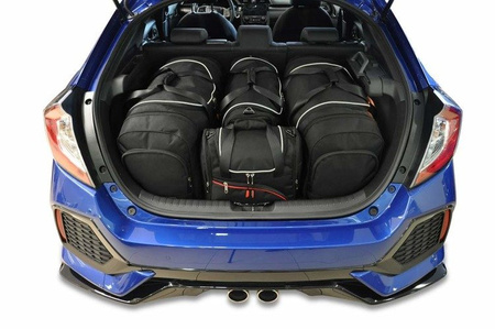 HONDA CIVIC HATCHBACK 2017+ TORBY DO BAGAŻNIKA 4 SZT