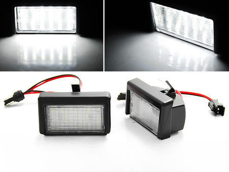 Lampki rejestracji LED MERCEDES M-Klasa W164 2005–2011