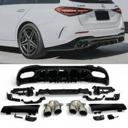 DYFUZOR MERCEDES W206 S206 LOOK C43 AMG CHROME