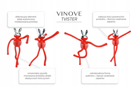 Odświeżacz powietrza VINOVE TVISTER ROME