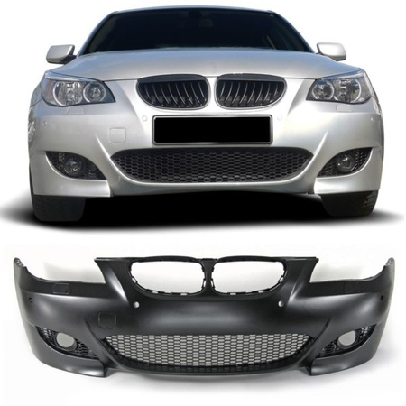 ZDERZAK BMW E60 E61 03-07 LOOK M5 PDC SRA 24mm
