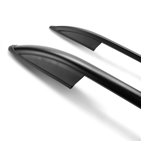 Relingi dachowe Volkswagen Caddy III 2K L1 | SWB 2003-2010 Czarny SHORT