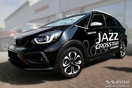 Nakładka na zderzak tylny do Honda Jazz 5 Crosstar (Crbon Fiber)