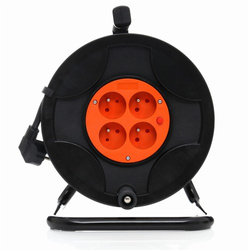 PRZEDŁUŻACZ OGRODOWY BĘBNOWY 50M KD4018