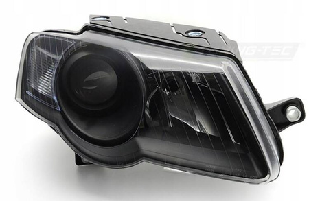 Lampy reflektory black do VW PASSAT B6 3C 05-10