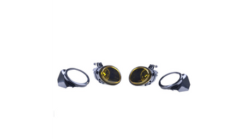 Zestaw lamp przeciwmgielnych Yellow  BMW 3 (E46) Coupe Cabrio Sedan Touring 5 (E39) Sedan Touring 1998-2006