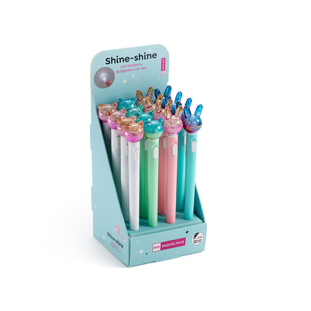 Długopis ze zwierzątkiem Miquelrius - Różowy Królik