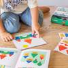Zestaw z naklejkami geometrycznymi Apli Kids - Wieś