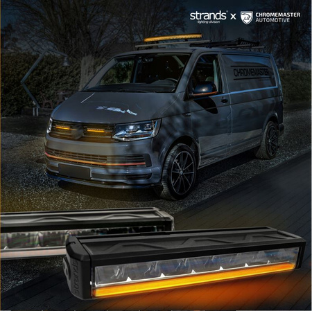 LED BAR Zestaw lamp oświetlenie LED w grill do VW TRANSPORTER T6 2015-2019