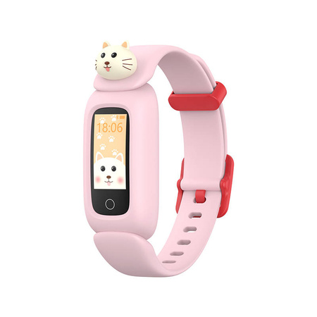 Smartband dla dzieci Havit M81 (różowy)
